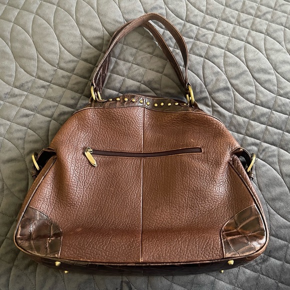 CODICE brown leather bag - Picture 4 of 10